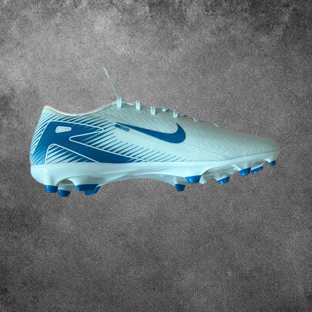 Nike Zoom Vapor 16 Academy FG/MG Mens 12 Soccer Cleats Glacier Blue FQ8374-400 - Picture 4 of 5